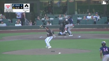 Danny Serretti singles on a ground ball to center fielder Nelson Rada. LuJames Groover scores. Manuel Pena scores. Gavin Conticello to 3rd.