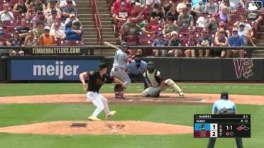 Abrahan Ramirez grounds out, shortstop Daniel Guilarte to first baseman Tayden Hall. Colby Shade scores.