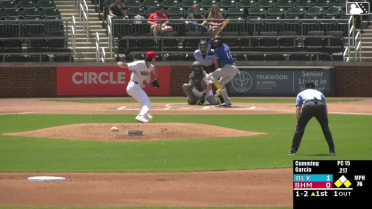 Eduardo Garcia grounds out, second baseman Jeral Perez to first baseman Anthony DePino. Jesús Made scores. Mike Boeve to 2nd.
