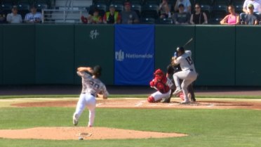Andrew Alvarez pitches a seven-inning shutout