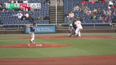 Brooks Brannon homers (9) on a fly ball to left center field.