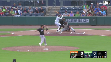 Trace Bright In play, run(s) to Brett Wisely