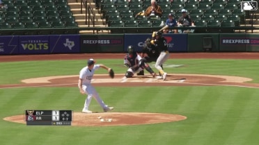 Jase Bowen homers (5) on a fly ball to left center field.