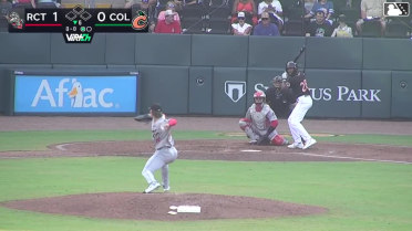 Ambioris Tavarez homers (4) on a fly ball to right center field.