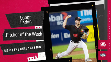 Conor Larkin Named NWL Pitcher Of The Week