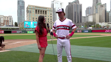 Chase Meidroth on 3-for-3 day ' Knights comeback win