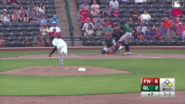 Mairo Martinus homers (1) on a fly ball to right center field. Eduardo Quintero scores.