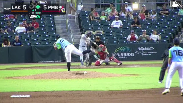 Jude Warwick singles on a line drive to center fielder Matthew Miura. Jordan Yost scores.