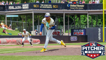 Edwin Jimenez Named Midwest League Pitcher of the Week