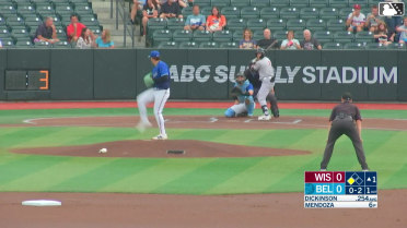 Brayan Mendoza In play, run(s) to Daniel Dickinson