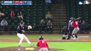 Poncho Ruiz homers (1) on a fly ball to left center field. Jorel Ortega scores.