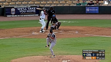 Junior Garcia grounds out to first baseman JC Vanek. Nick Montgomery scores. Cooper McMurray to 2nd.