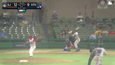 Lorenzo Meola's RBI double
