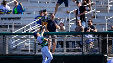 Carter Dorgihi's leaping catch