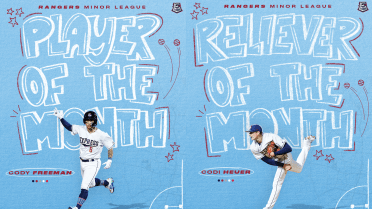 Express INF Cody Freeman, RHP Codi Heuer Earn Texas Rangers Minor League Awards for June.docx
