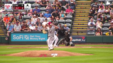 Shalin Polanco singles on a line drive to right fielder Jack Payton. Will Taylor scores.