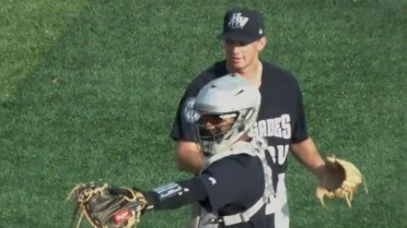 Jack Cebert closes out a win for High-A Hudson Valley