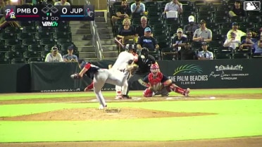 Abrahan Ramirez homers (3) on a fly ball to right center field.