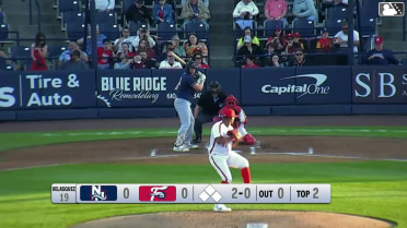 Sean Keys homers (7) on a fly ball to right center field.