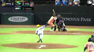 Luke Waddell grounds into a double play, second baseman J.T. Arruda to shortstop Gregory Barrios to first baseman Will Simpson. Carson Taylor out at 2nd. Luke Waddell out at 1st.