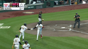 Denzer Guzman's 16th homer of the season