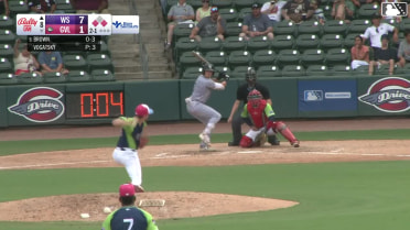 Ely Brown homers (2) on a fly ball to right center field. James Taussig scores. Arxy Hernandez scores.