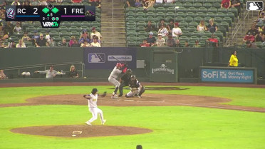 Lucas Ramirez doubles (17) on a fly ball to right fielder Derek Bernard. Kevyn Castillo scores. Gabriel Davalillo out at home on the throw, right fielder Derek Bernard to second baseman Jeremy Ciriaco to catcher Jesus Freitez.