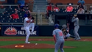 Anderson Brito's five strikeouts