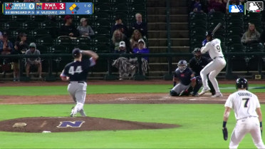 Daniel Vazquez singles on a ground ball to left fielder Hendry Mendez. Sam Kulasingam scores. Brett Squires scores. Daniel Vazquez to 3rd. Daniel Vazquez advances to 3rd, on a throwing error by left fielder Hendry Mendez.