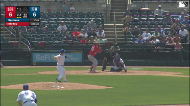 JJ Bleday homers (6) on a fly ball to left center field.