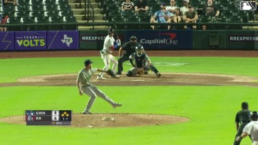 Tyler Wade out on a sacrifice fly to right fielder DaShawn Keirsey Jr. Cameron Cauley scores. Trevor Hauver to 3rd.