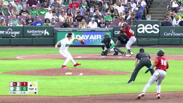 Jose Meza singles on a ground ball to second baseman Peyton Stovall, deflected by first baseman Carter Graham. Eduardo Quintero scores. Emil Morales to 3rd.