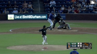 Juaron Watts-Brown In play, run(s) to Logan Davidson