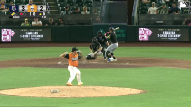 Cody Freeman out on a sacrifice fly to center fielder Jonah Cox. Keyber Rodriguez scores. Jarred Kelenic to 3rd.