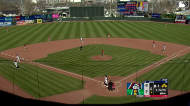 Rayne Doncon reaches on a fielding error by shortstop Anyelo Encarnación. Eduardo Tait scores. Khadim Diaw scores. Jacob McCombs to 3rd. Rayne Doncon to 2nd. Throwing error by shortstop Anyelo Encarnación.
