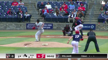 Angel Anazco In play, run(s) to Jordan Williams