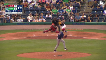 Cole Carrigg's 14th homer of the season 