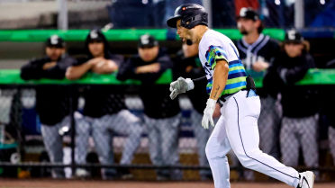Carlos Jimenez homers (20) on a line drive to center field. Axel Sanchez scores. Carter Dorighi scores.
