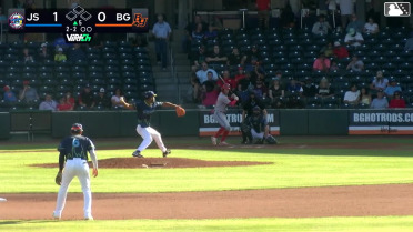 Brady Day homers (3) on a fly ball to right field.