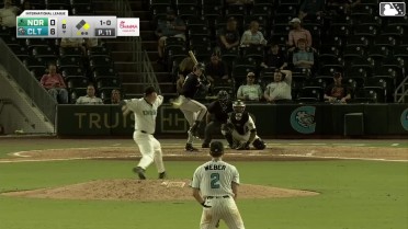 Heston Kjerstad homers (6) on a fly ball to left center field. Jud Fabian scores.
