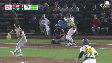 Jake Gelof reaches on a fielding error by second baseman Michael Arroyo. Joe Vetrano scores. Nelson Quiroz to 2nd.