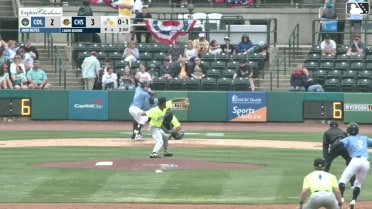 Jhon Reyes In play, run(s) to Caden Bodine