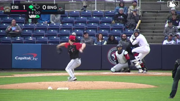 Kevin Parada singles on a ground ball to right fielder Brett Callahan. Eli Serrano III scores. Jose Ramos to 2nd.