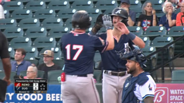 Kyle Garlick's two-homer game