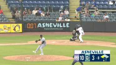Freuddy Batista singles on a pop up to left fielder James Taussig. Cesar Hernandez scores.