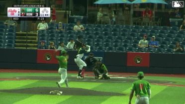 Dixon Williams homers (14) on a fly ball to left center field.