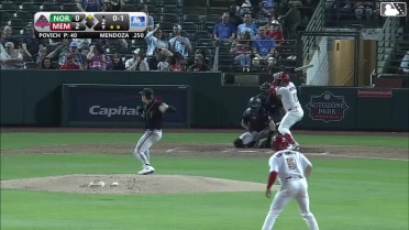 Cade Povich In play, run(s) to Ramon Mendoza