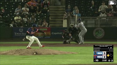 Gerald Ogando In play, run(s) to Dom Keegan