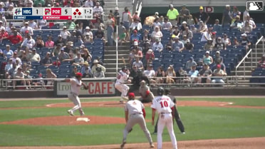 Tyler McDonough singles on a ground ball to right fielder Sam Brown. Will Turner scores. Max Ferguson scores. Matt Fraizer to 3rd. Tyler McDonough to 2nd.