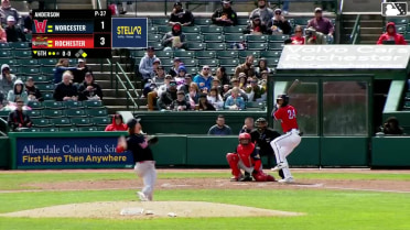 Andrew Pinckney homers (4) on a fly ball to center field. Levi Jordan scores.